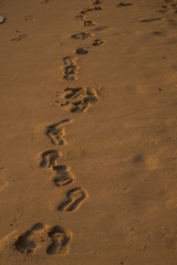 Mauritius 20017 - Orme sulla spiaggia