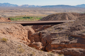Hiking in the Shoreline Trail of Lake Mead National Recreation Area