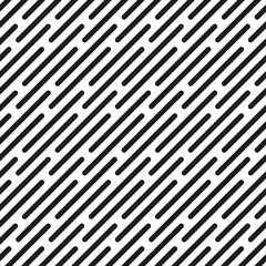 Vector seamless pattern. Stylish texture with diagonal stitches. Modern background from bold dotted line. Can be used as swatch for illustrator.