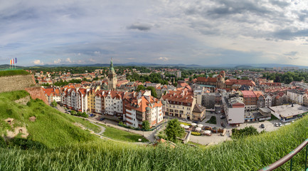 Fototapeta premium The historical center of Klodzko City - Poland