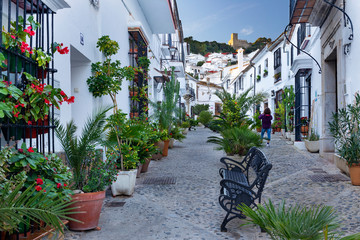 Obraz premium Jimena de la Frontera in Andalusia, Spain