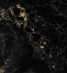 Black and gold marble texture design for cover book or brochure, poster, wallpaper background or realistic business and design artwork.