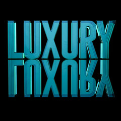 3d word banner made for advertising. 3d rendering - illustration