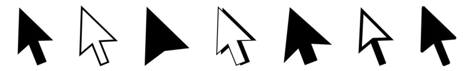 Cursor | Mouse Arrow Icon | Computer Mouse Pointer | Click Variations