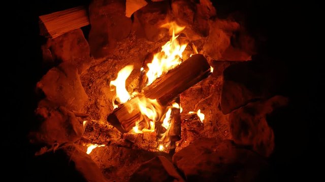 Fascinating energy energy of fire and stone