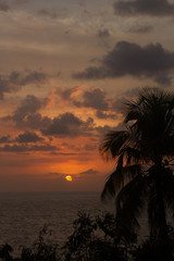 sunset in puerto rico