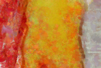 Large colorful splashes of paint on canvas, unique design elements, original grunge texture in very high resolution, deep colors digital background, textured oil template.