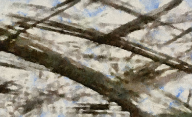 Large colorful splashes of paint on canvas, unique design elements, original grunge texture in very high resolution, deep colors digital background, textured oil template.