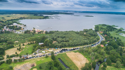 Stepnica - miasto, port morski i marina nad zalewem szczecińskim