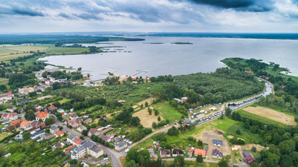 Stepnica - miasto, port morski i marina nad zalewem szczecińskim