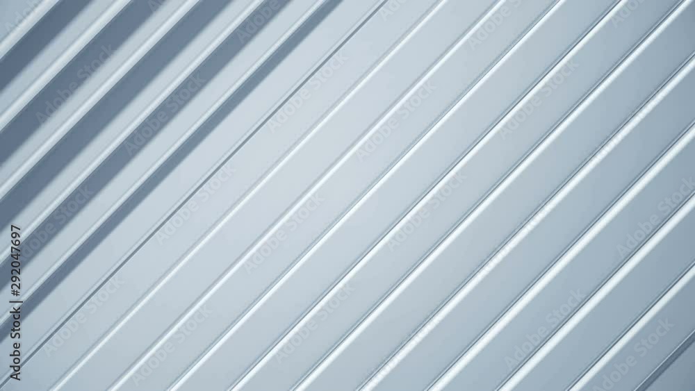 Poster diagonal lines 3d abstract background. clean geometric animation with blinds visual effect. modern b