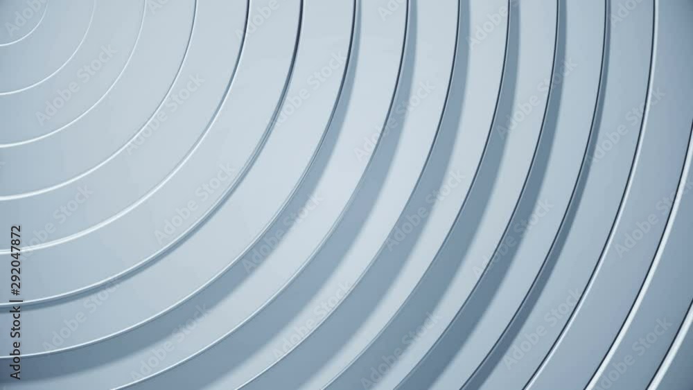 Poster abstract 3d geometric background. plain curves motion surface. bright and simple modern texture. sea