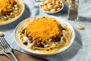 Homemade Cincinnati Chili Spaghetti