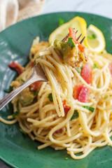 Italian Spaghetti Alla Carbonara