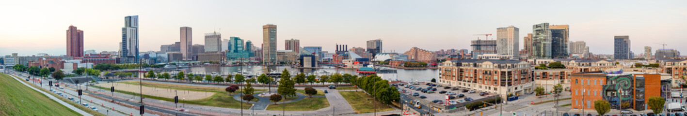 Fototapeta na wymiar The City of Baltimore