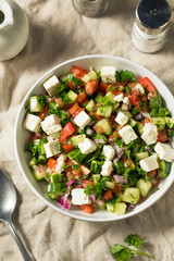Homemade Cucumber Shepards Salad