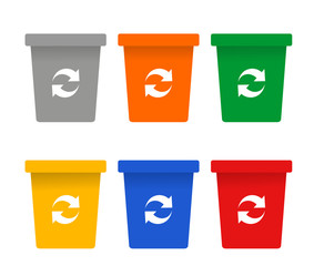 recycle color symbols