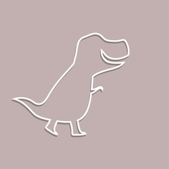 Nice dinosaur illustration