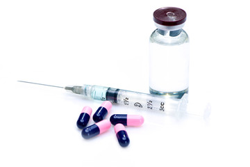 Syringe, Vial, Capsules