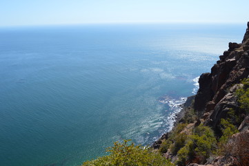 Ensenada Baja California México playa mar vista turista turistico naturaleza beach beautiful view panoramic