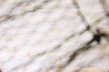 light color wooden table with shadow, template