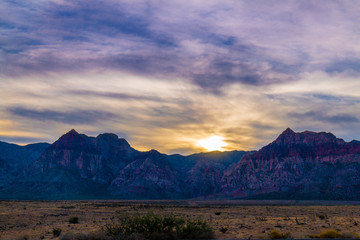 Sunset at Red Rock