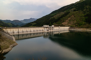Fototapeta na wymiar Takizawa Dam in Saitama prefecture, in Japan