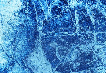 ice background with marks from skating and hockey