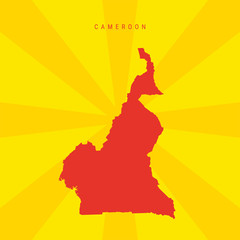 Cameroon Vector Map