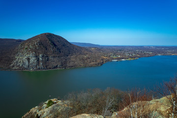 Storm King mountain in the spring