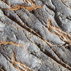 A rock. Seamless stone texture. Macro shot, stack, close-up. The photo.