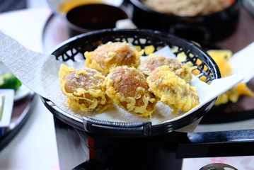 天ぷら饅頭 会津 郷土料理 喜多方 料理 福島 こづゆ 磐梯山