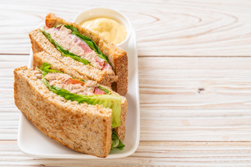Homemade Tuna Sandwich