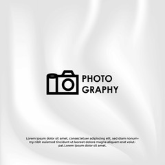Creative Camera photography logo icon vector template