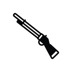 Black solid icon for martini 