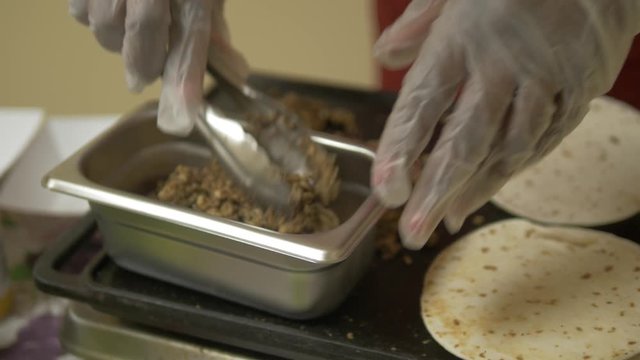 This video is about preparing vegan tacos to be eaten. This video was filmed in 4k for best image quality.