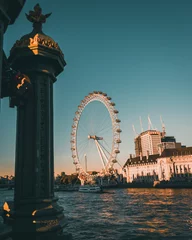 Zelfklevend Fotobehang London eye © Jyotiraditya