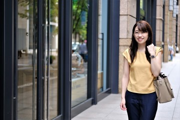 Obraz premium 日本人女性のポートレート