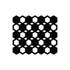 Black solid icon for many 