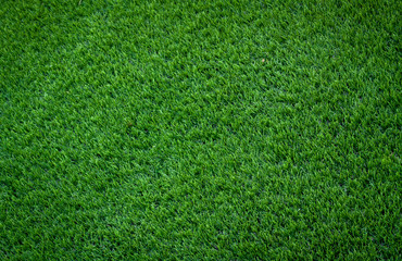 Obraz premium Grass. green grass background. Green artificial turf pattern, texture for background. Grass meadows top view. artificial grass texture on playground, grass texture on football field or golf. banner.