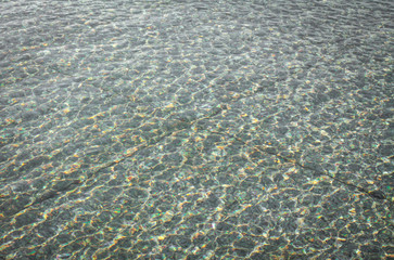 water wave background. river texture. lake.