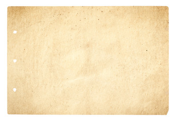 old paper isolated