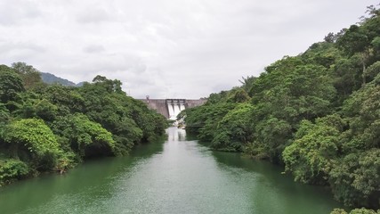 The Thenmala dam is the second largest irrigation project in Kerala, India
