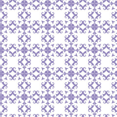 Vector violet color geometric design seamless