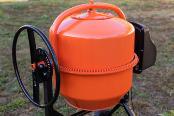  Electric cement mixer