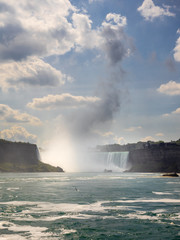 Fototapeta na wymiar Die Horseshoe Falls der Niagarafälle