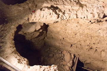 The Excavations of the Roman Theatre of Florence, Palazzo Vecchio underground, Florence, Italy.