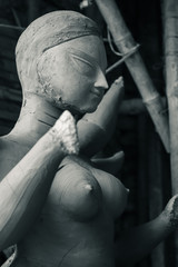 Maa Durga Sculpture in Kumartuli