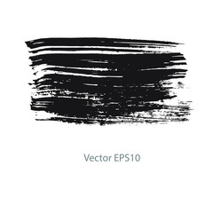 black brush stroke stripes