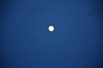 night sky over the sea